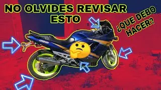COSAS QUE DEBES REVISAR EN TU MOTO ANTES DE SALIR A RODAR (MUY IMPORTANTES)