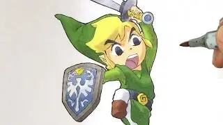How to draw TOON LINK [Zelda]