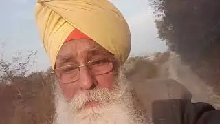 'MittarPyareNuHaalMureedanDa' @GuruGobindSinghMarg:Jungles on either side-MorindaRd-Ropar2Morinda,Pb