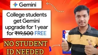 Google Gemini AI Pro Free for All | No College ID or EMAIL Needed (100% Working Trick)