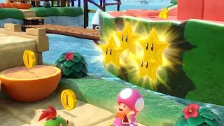 Super Mario Party Partner Party #2603 Watermelon Walkabout Bowser Jr & Pom Pom vs Wario & Waluigi