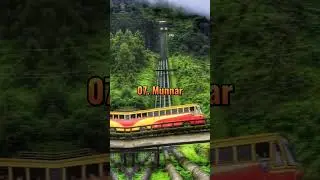 Top 10 Best Tourist Places To Visit Kerala🏝️ #viral #kerala #idukki #waynad #alleppy #munnar #india