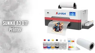 Обзор принтера SUNIKA A3 DTF | XP600 Power + White Ink Circulation!