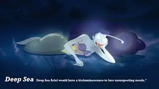 What if Ariel Evolved In Different Ocean Environments?
