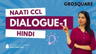 NAATI CCL HINDI DIALOGUE-1 (Based on recent exam experience)