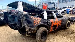 Fayette County Fair Demolition Derby Pit Walk Part 4 July 28th, 2025 Full Size Compact MWFA Hardcore