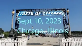 Taste of Chicago in Grant Park in #downtown #Chicago #Illinois #USA (Sept 10, 2023)