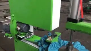 9. Operation of Airway buffing wheel Edge Cutting Trimming Machine