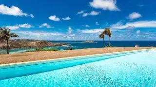 WIMCO _ St. Barths Villa OUI located high in Petit Cul de Sac in Domaine du Levan