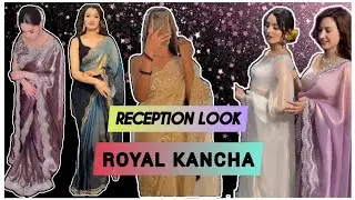 Latest Kancha Saree Collection 2026 | Perfect Saree for Reception Function #sahanastylecue #saree