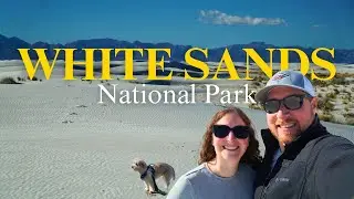 White Sands National Park | Sledding the Gypsum Dunes, Fossil Footprints & Dog-Friendly Travel