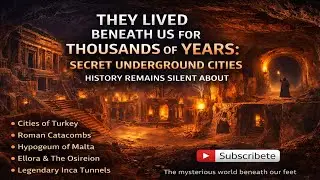 They Lived Beneath Us for Thousands of Years: Secret Underground Cities History Remains Silent About