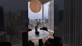 The Empire State Building Right Outside Your Dining Room ✨