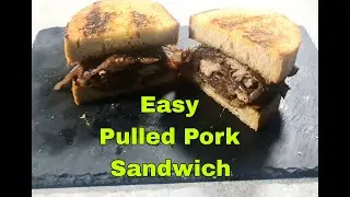 Super and easy delicious Pulled Pork Sandwich I Smile'Z Kitchen Cooking Lifestyle