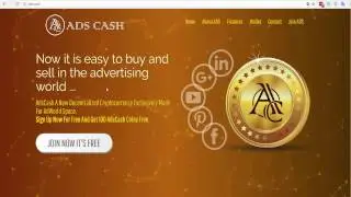 ADS CASH Обзор криптовалюты, проекта