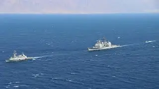 Israeli and U.S. Warships Conduct Milestone Maritime Patrol