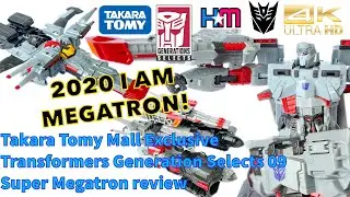 ［廣東話開箱］四變超級麥加登 TTMALL 限定 Generation Selects 09 Super Megatron review
