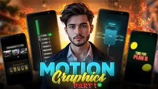Advance Motion GRAPHICS Editing in Mobile Like PC Using Alight Motion [ Part 1 ]  | #alightmotion 