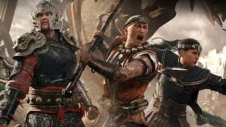For Honor: Marching Fire Shaolin Breach Gameplay on Walled City - E3 2018