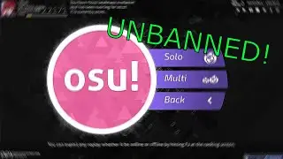 osu! Unban guide