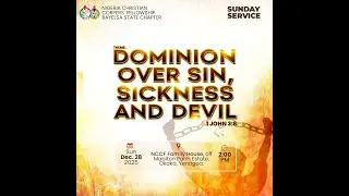 LIVE: NCCF Bayelsa Sunday Service 