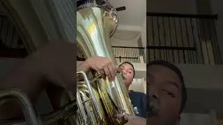 Grigoriev 25 (Old tuba TMEA etude) #tuba #tubaplayer #music #etude
