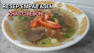 Resep dan cara bikin empal asem khas kota Cirebon rasanya enak dan seger