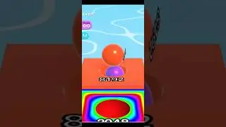 256A 🟣 + 8192 🟧 Together?! 💥 | Ultimate Merge Moment | Ball Run 2048 Short 💫⚡ #shorts