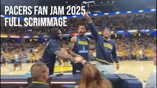 2025 Indiana Pacers Fan Jam Full Scrimmage Live