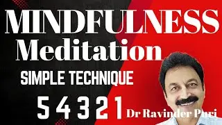 5 Minute Mindfulness Meditation | Conquer Anxiety, OCD, Depression | Dr Ravinder Puri