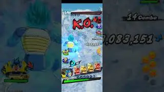LF Tag Trunks and Vegeta SOLOS An ENTIRE Team!🔥 #shorts #short #dblegends #gaming