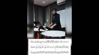 Etude N&deg;9 for timpani  by 