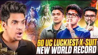 10 UC Trick X-Suit 🔥 Biggest Crate Opening Record in BGMI | Druvaen X-Suit Spin Jonathan Gaming
