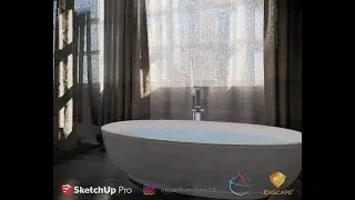 How to make Curtain Transparent in Enscape 2.7
