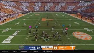 Florida 🆚 Tennessee PLAYTIMEOVER Dynasty wk6 COLLEGEFOOTBALL26