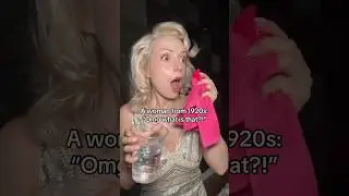 1920s vs. 2025 makeup remover 😲 #shorts