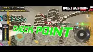 Airplane Game 3D Flight Pilot Level 10