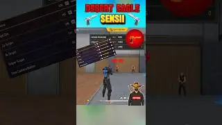 Free Fire Headshot Sensitivity Setting ⚙️ ✅ Desert Eagle Best Sensitivity || Free Fire 🔥 #freefire