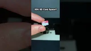 Место на SD-карте 3DS? #nintendo3ds #shorts