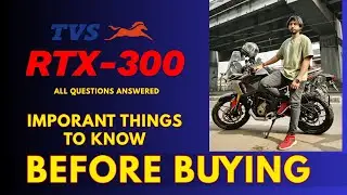 TVS RTX 300 Important Points to know Before Buying
