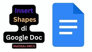 Insert Shape di Google Doc