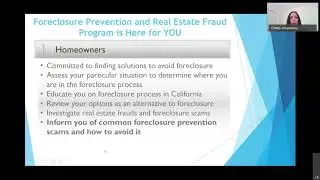 Foreclosure Rescue Scams