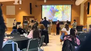 Claps Gold by Rika Ishige, brass ensemble, Interlochen Arts Academy, Tom Riccobono, Conductor.
