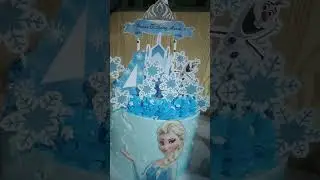 #Elsa Cake Design #BlueCake #shorts #shorts video