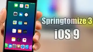 Springtomize 3 - iOS 9 Jailbreak Cydia Tweak