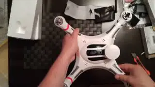 Квадракоптер с GPS Cheerson CX 20  Распаковка