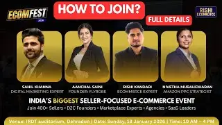 LIVE SESSION, Q&A E-commerce sellers || Flipkart amazon meesho seller || #ecomfest2026