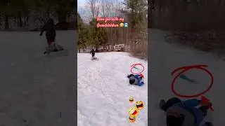 More fun in the winter wonderland 🏂🤣🥶#funny  #ytshorts #winter #familytime  #viral #foryou