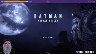 Batman Arkham Asylum Twitch Highlights **SPOILERS** [KinesicMouse+VoiceAttack]