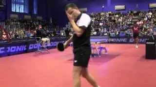 JN MEAT Finn Tugwell-Samsonov Tabletennis Champions League 2014 JN MEAT